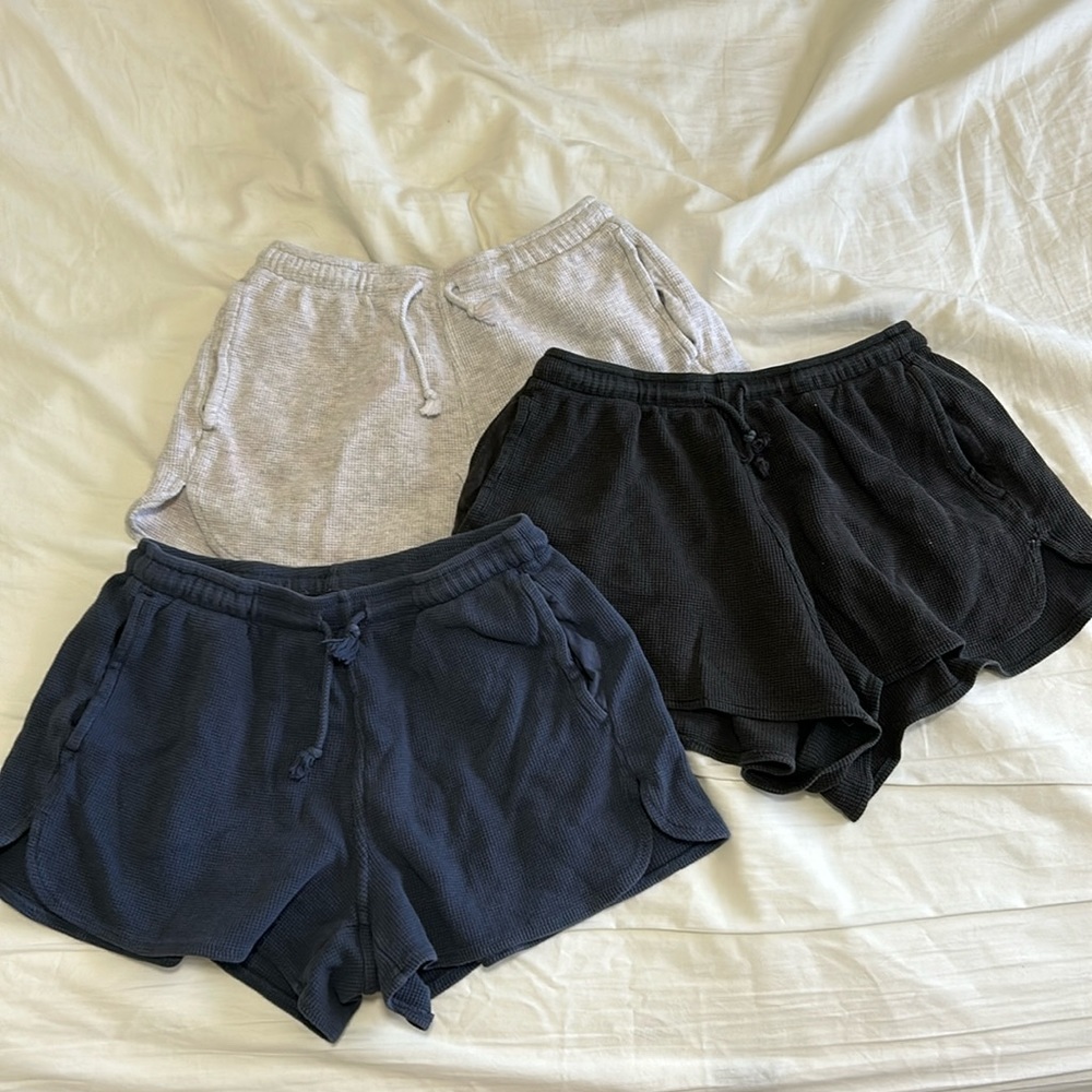 brandy melville/j galt shorts set of 3